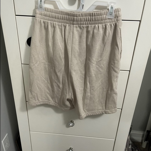 Tan Sweat Shorts - Picture 2 of 3